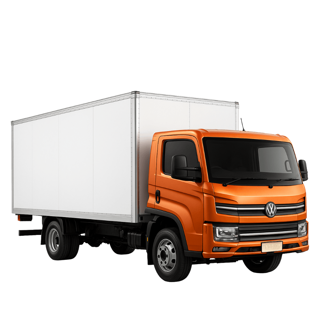 Caminhão 4X2 de 8/9 Ton com Baú de 27m³ Volkswagen